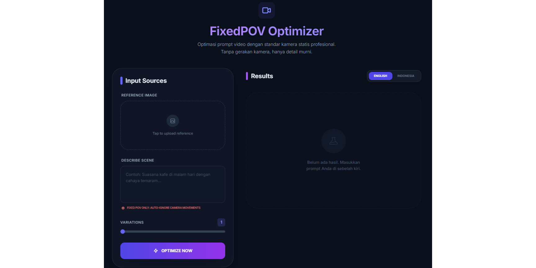 Fixed POV Optimizer